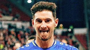 Lucas Alario anotó un gol en la derrota de su equipo, Bayer Leverkusen, ante Mainz 05.