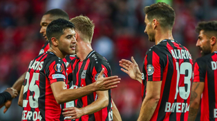 Lucas Alario cerró la Bundesliga con un gol para Leverkusen