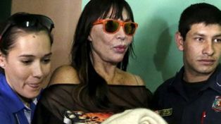 Maradona llamó a Moria Casán a la cárcel donde está detenida en Paraguay