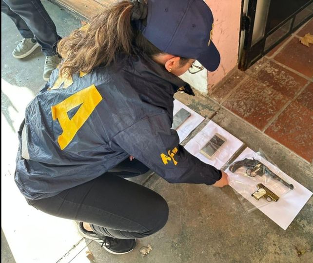 Efectivos de la Policía Federal detuvieron a Faunco S. en una casa de barrio Sarmiento. Tenía dos armas en su poder.&nbsp;
