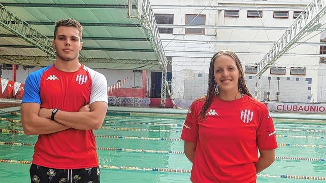 León Driussi y Candela Giordanino fueron confirmados en el equipo de natación para los Juegos Suramericanos de la Juventud.