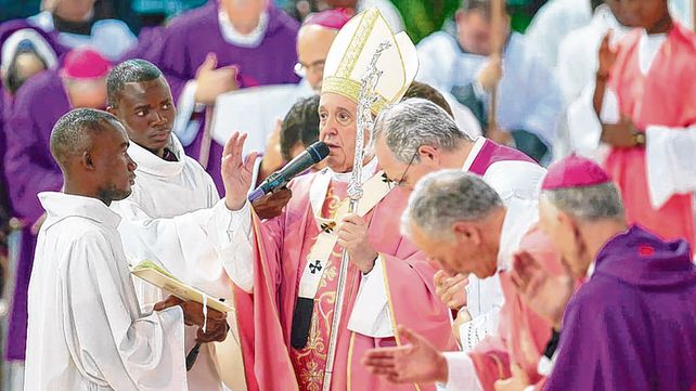 francisco. El Papa participó ayer de su segundo y último día de visita en Marruecos..