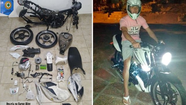 Encontraron moto robada al joven salvajemente golpeado en parqeu Varsico