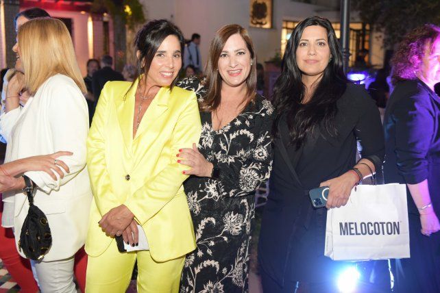 Giselle Massoud, María José Abdelmalek y Paloma Giménez.