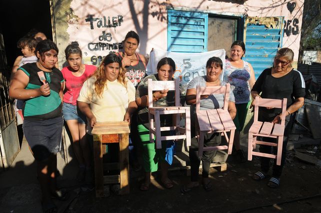 Mujeres Carpinteras.