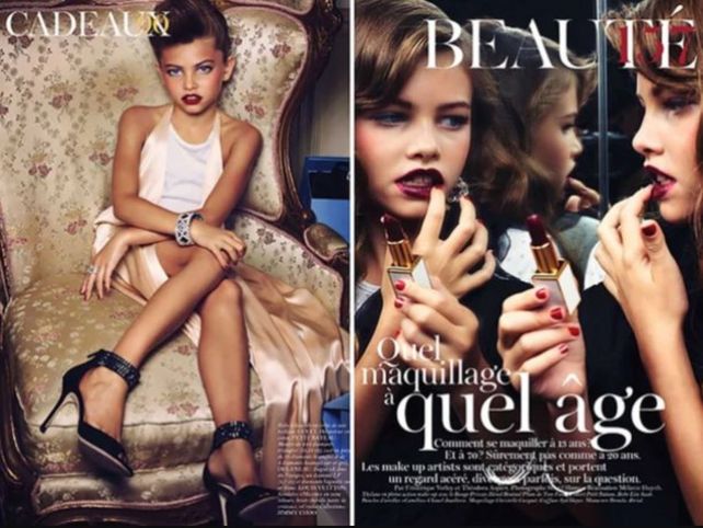 El antes y el después de la nena más linda del mundo