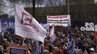 Las protestas de los distintos sectores se adueñaron en las últimas jornadas de las calles del centro.