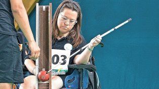 Stefanía Ferrando una referente de la Boccia en Argentina.