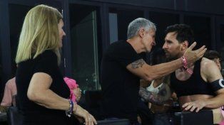 La última aparición pública de Jorge Messi junto a Lionel en fotos