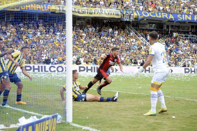 Juan Manuel García anotó el gol de Newells en la última victoria leprosa ante Central