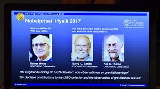Nobel de Física a tres estadounidenses que confirman una teoría de Einstein
