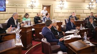 Los senadores votaron este jueves el desafuero de su par Traferri.