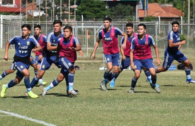 La Selección Argentina Sub 15 debuta ante Chile en el Sudamericano