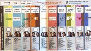 Las elecciones se llevarán a cabo en octubre ara renovar de manera parcial el congreso. Así será la boleta usada en Santa Fe&nbsp;