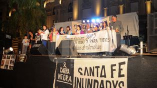Se realizó una movilización por los 11 años de la inundación