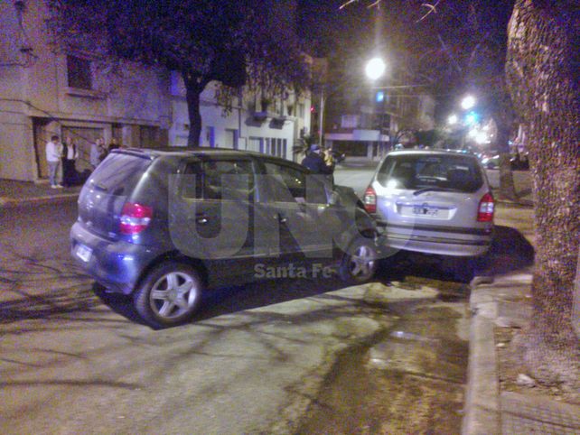 Espectacular triple choque en avenida Urquiza y Juan de Garay de Santa Fe