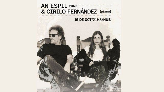 An Espil & Cirilo Fernández llegan a HUB con toda la sensibilidad del jazz