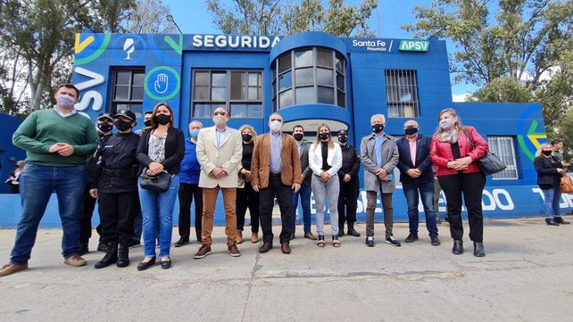 El acto inaugural fue encabezado por el ministro de Seguridad