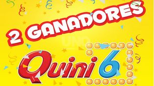 Dos nuevos millonarios con el Quini 6