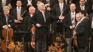 Daniel Barenboim dirigi&oacute; la Filarm&oacute;nica de Viena en el inicio de 2009