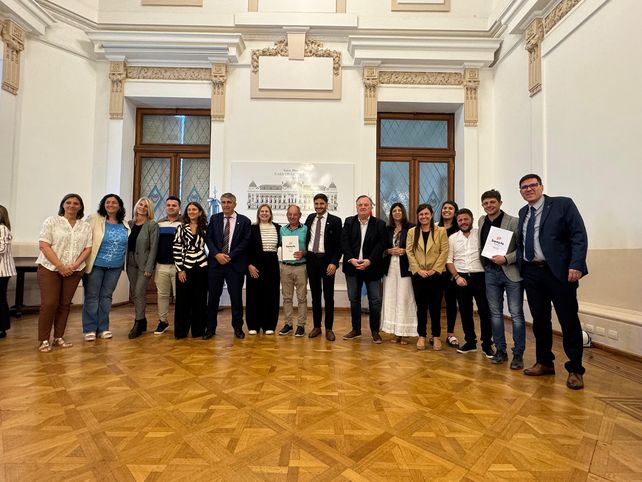 La senadora por el departamento General López
