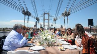 Un Puente Colgante gourmet, para ayudar al Hospital de Niños