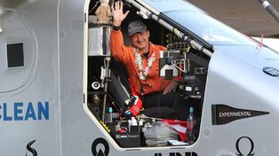 El avión solar logró unir Japón y Hawai luego de volar 8.300 kilómetros