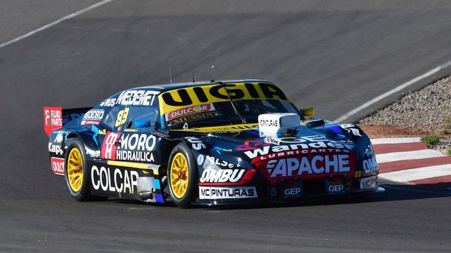 Facundo Ardusso y el Chevrolet del RUS Med Team