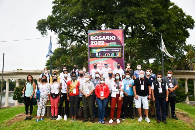 Antes de la recorrida por los distintos escenarios