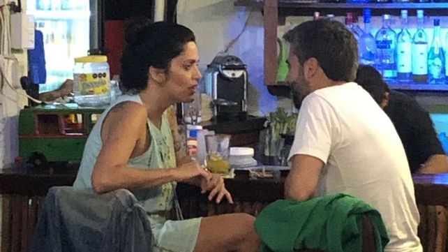 Luana Volnovich junto a Martín Rodríguez