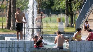 “Con tan poca seguridad, el Parque Garay sólo se usa de día”