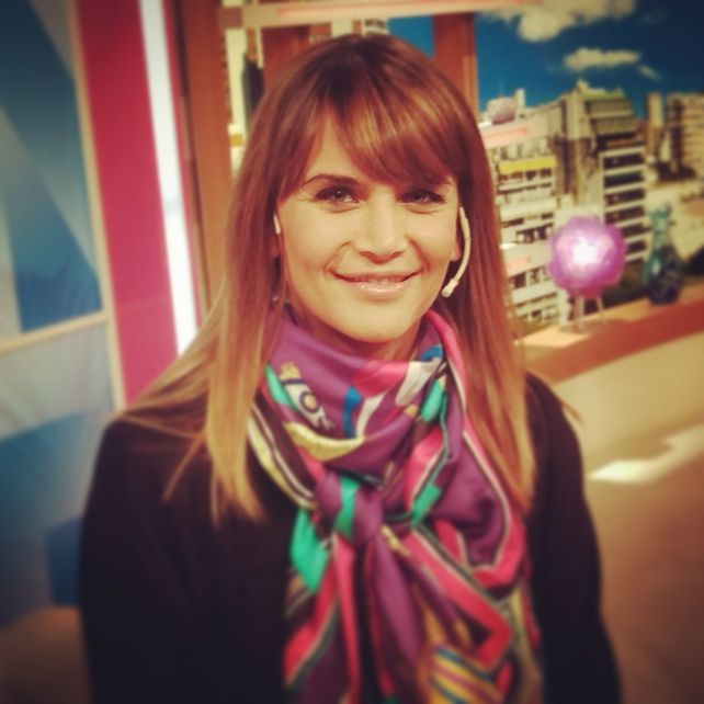 La panelista rosarina Amalia Granata habló de su embarazo hoy en Desayuno americano