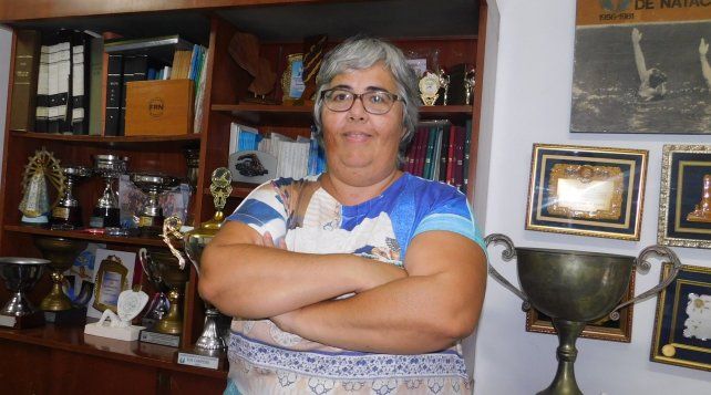 La presidente de la Fesana