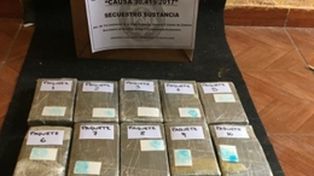 El jefe de los abrevalijas poseía 16 kilos de cocaína