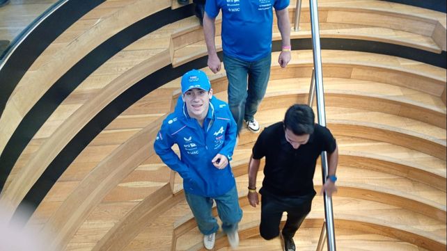 La sonrisa de Franco Colapinto