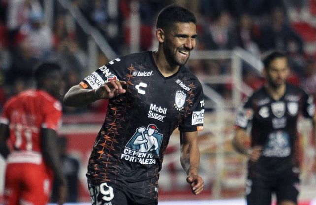 Franco Jara entró en la historia grande de Pachuca
