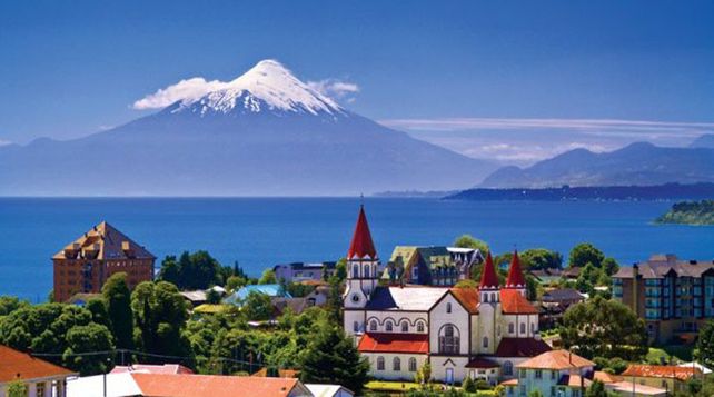 El volcán Osorno