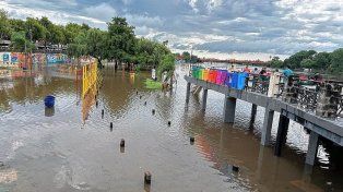 El río Gualeguaychú llegó a los 3,9 metros este miércoles.