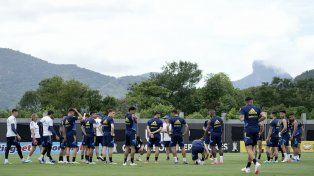 Boca Juniors concretó hoy su primera práctica en Río de Janeiro