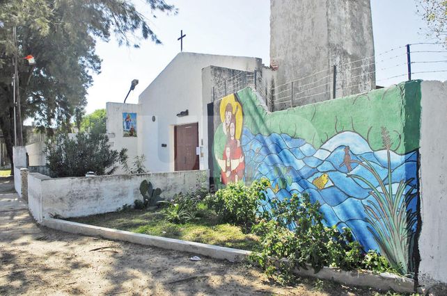 La capilla. Nuestra Señora de La Guardia es uno de los espacios religiosos del barrio