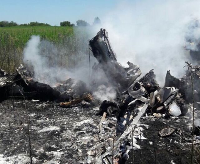 Se estrelló una avioneta en Marcos Paz y murieron cinco personas