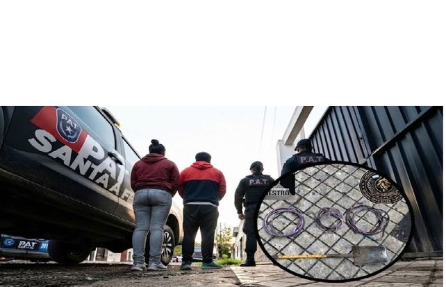 La pareja detenida en zona sur &nbsp;
