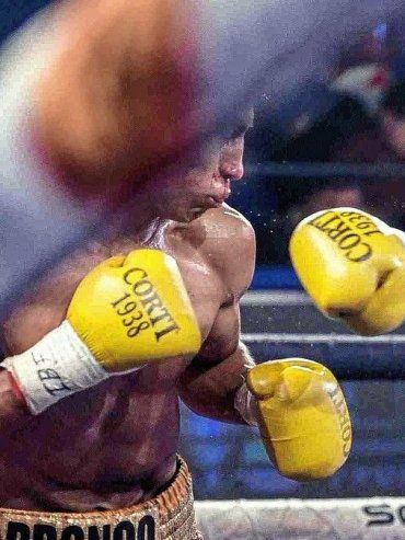 Alan Crenz estrenó su título latino superligero con un gran nocaut