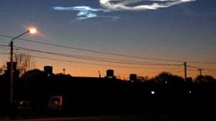 El video del meteorito que atraves&oacute; el cielo de La Pampa y Mendoza