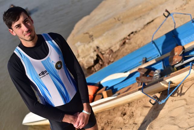 Emiliano Calderón volvió al río para seguir creciendo