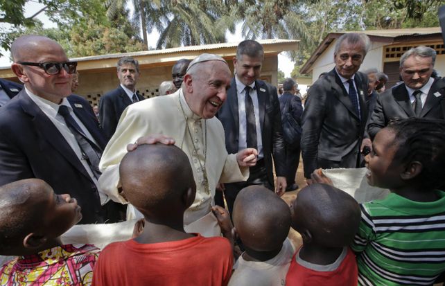 El Papa llevó un mensaje de paz a la República Centroafricana.