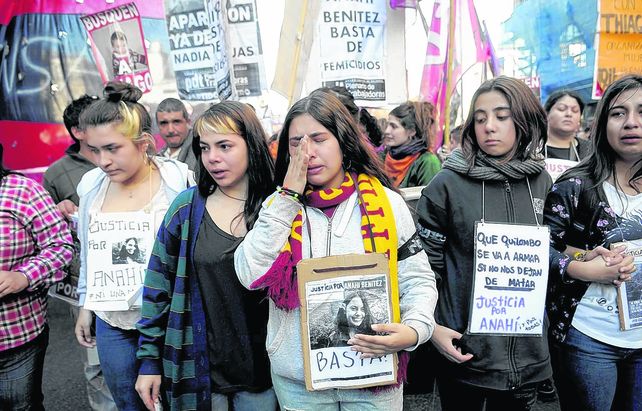 espeluznante. Las compañeras de Anahí Benítez