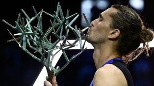 Alexander Zverev se consagró campeón del Masters 1000 de París
