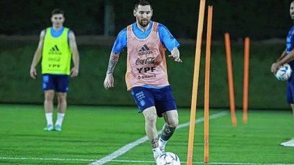 Messi y Argentina con la mente en Polonia
