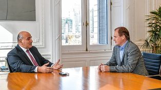 Evaluación. Bordet y Manzur dialogaron sobre la relación Nación-provinica.